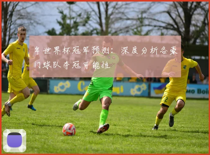 年世界杯冠军预测：深度分析各豪门球队夺冠可能性